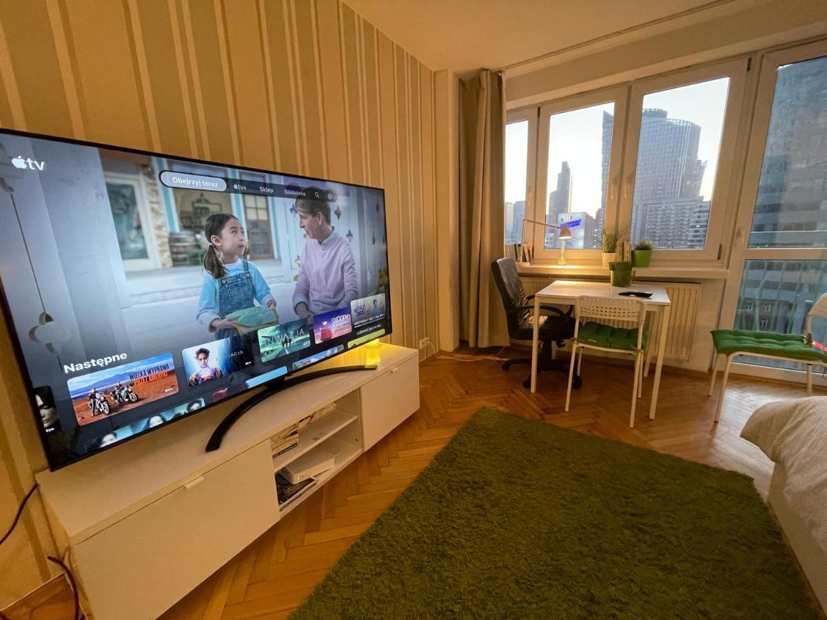 Super Apartament Green Rondo Onz Metro Nowe Wifi 300 Mb/S Aircondition Netflix Spotify وارسو المظهر الخارجي الصورة