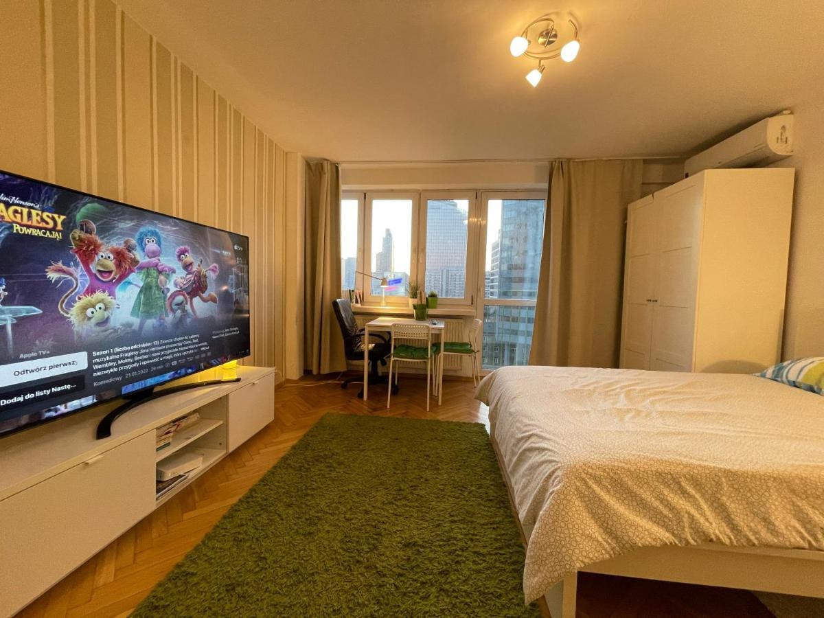 Super Apartament Green Rondo Onz Metro Nowe Wifi 300 Mb/S Aircondition Netflix Spotify وارسو المظهر الخارجي الصورة